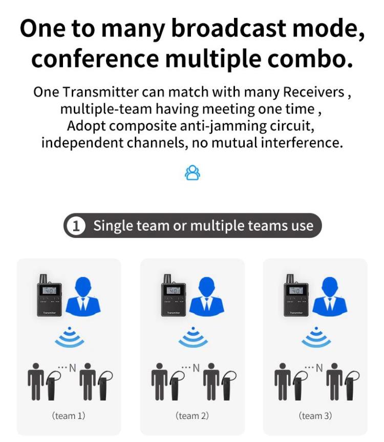 Sistema de Interpretación Simultánea de Conferencias de Negocios Uno a Muchos(图13)